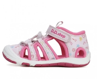 Růžové sportovní sandály D.D.step G065-41329D