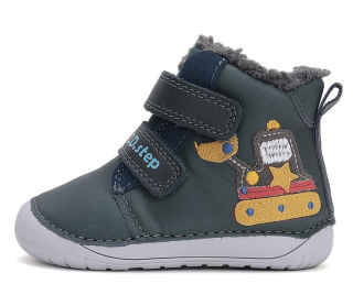 Dětské zimní barefoot boty D.D.step W070-42154