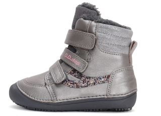 Dívčí barefoot zimní obuv D.D.step W063-42754C