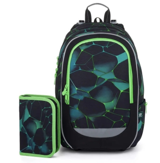 SET Školní batoh s penálem TOPGAL CODA 25019